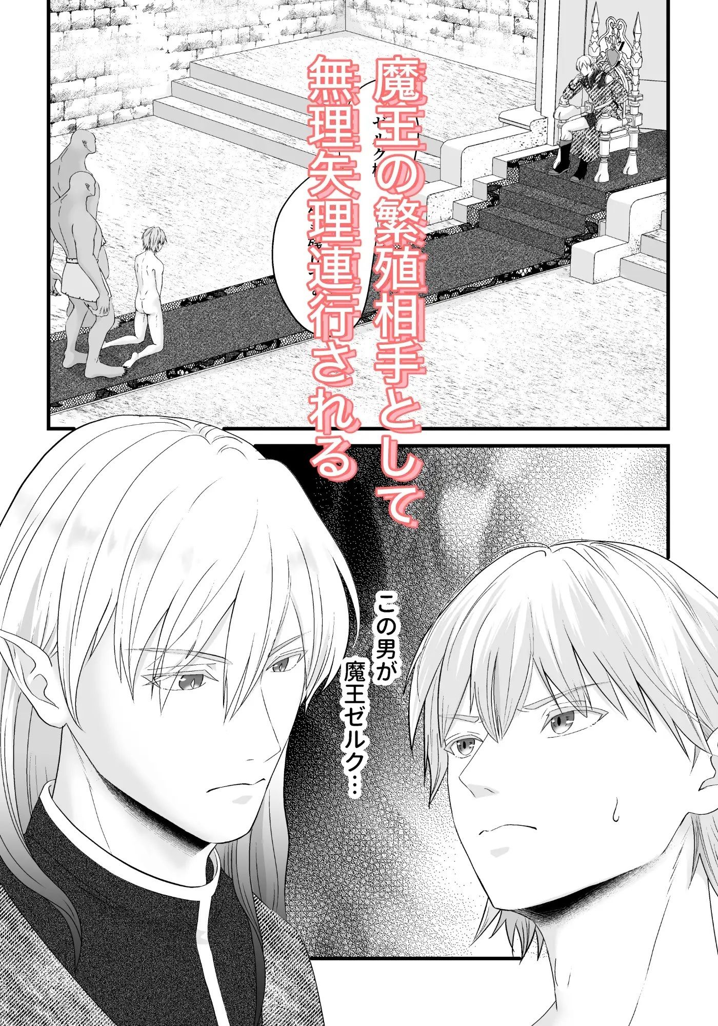 巨根魔王に絆された結果、男なのに孕みました。