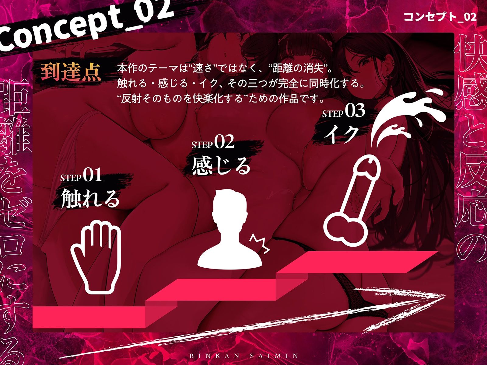 【全方向360度マルチボイス】即イキ敏感催● 〜触られるだけでイク絶頂〜