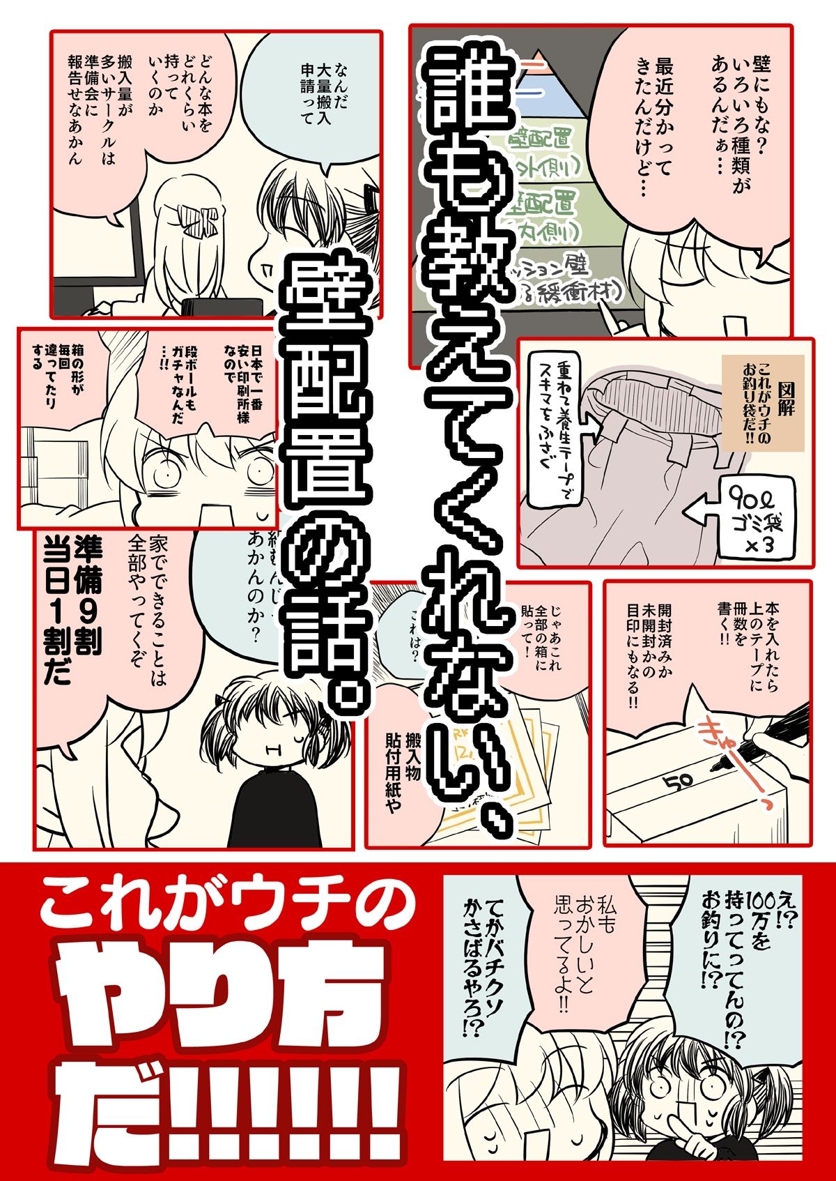 壁配置の話。