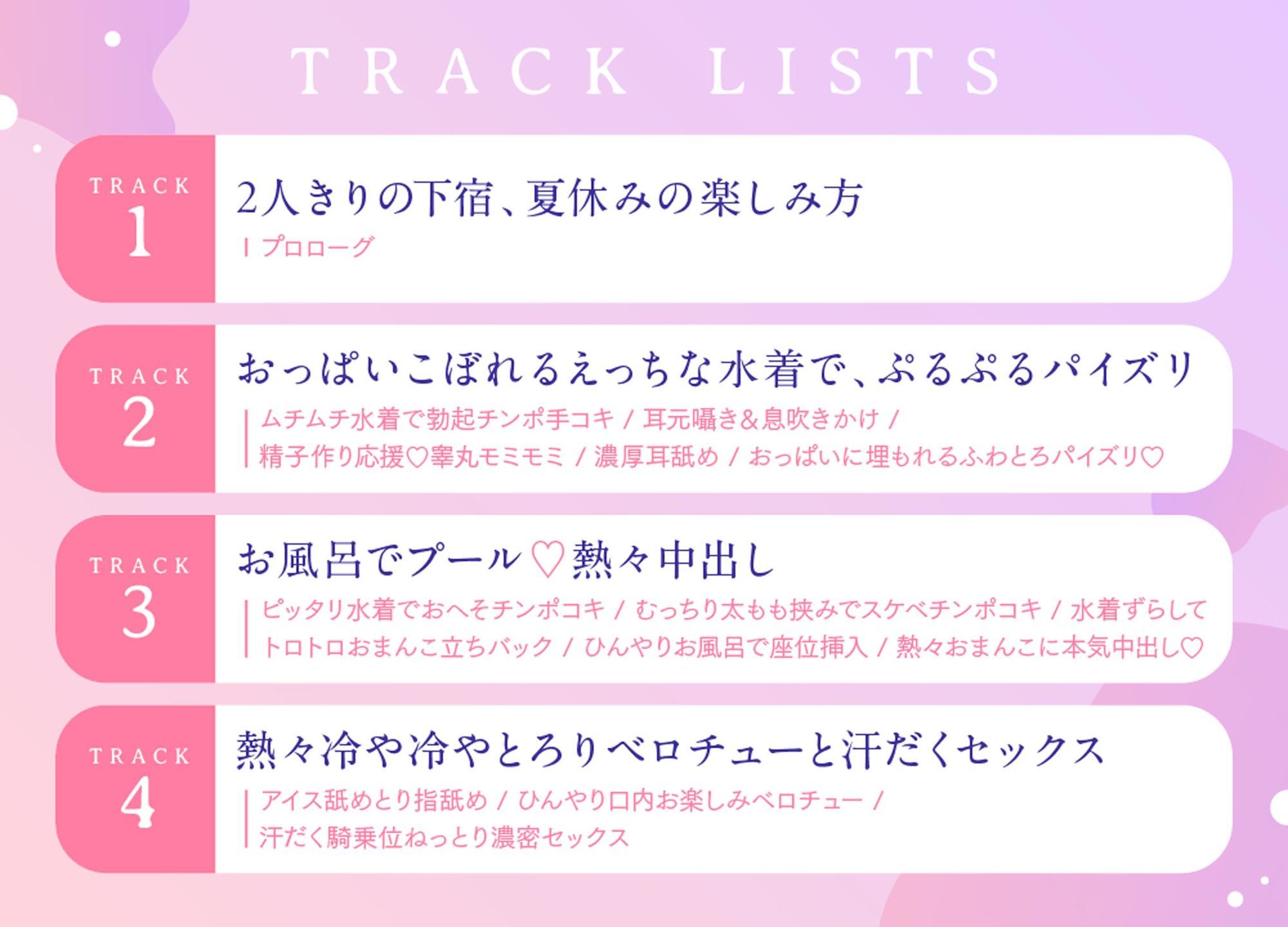 【ぼくの下宿性活ASMR】えっちなお姉さんと濃密ねっとり中出し夏セックス〜ぜんぶ私がお世話してあげるね〜