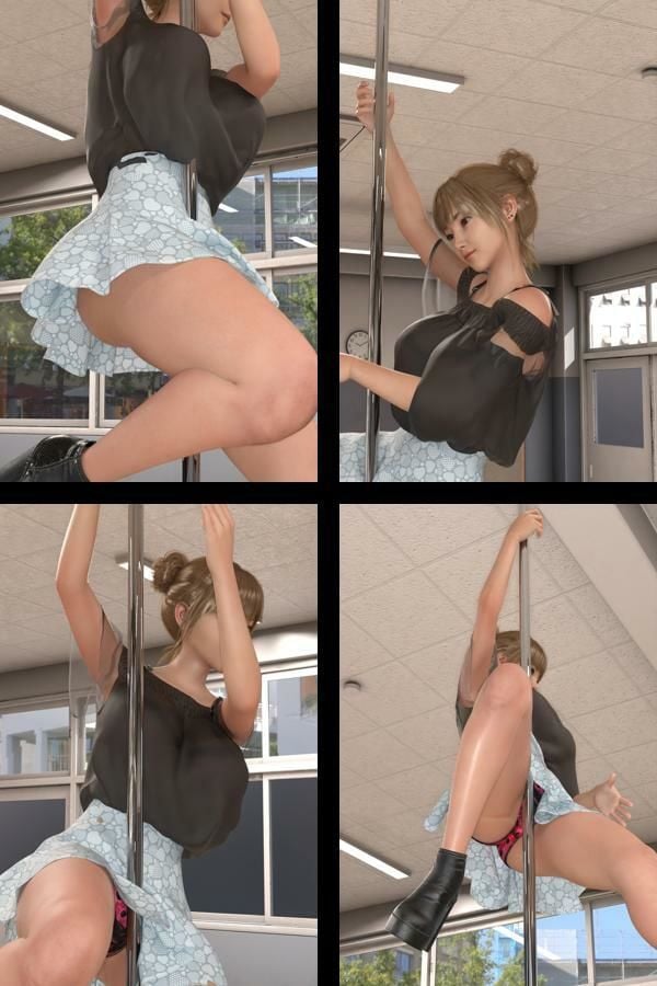 【chrl100】一ノ瀬廻里のポールダンス写真集-ON THE POLE-08c