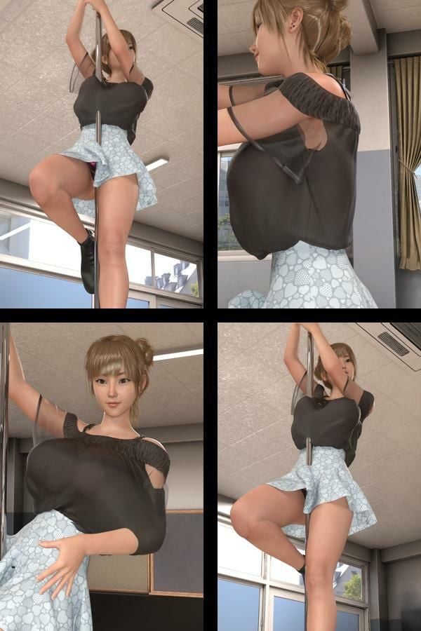 【chrl100】一ノ瀬廻里のポールダンス写真集-ON THE POLE-08c