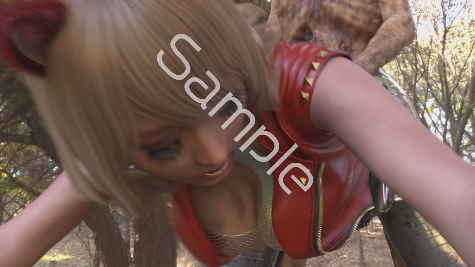 【△100】友梨が主人公のMMORPG『編隊コレクション:Re』ゲーム動画(Vol.02:ゾンビの集団によるレ○プ被害に遭ってしまう:バック)