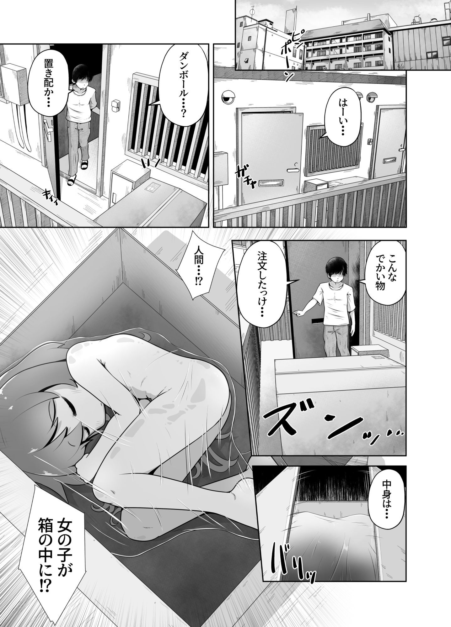 従妹そっくりの性処理人形が実は従妹本人だったお話
