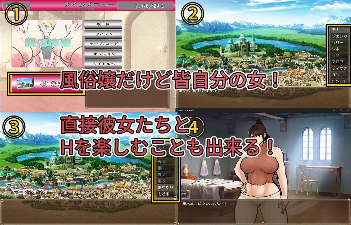 従者クンの風俗経営