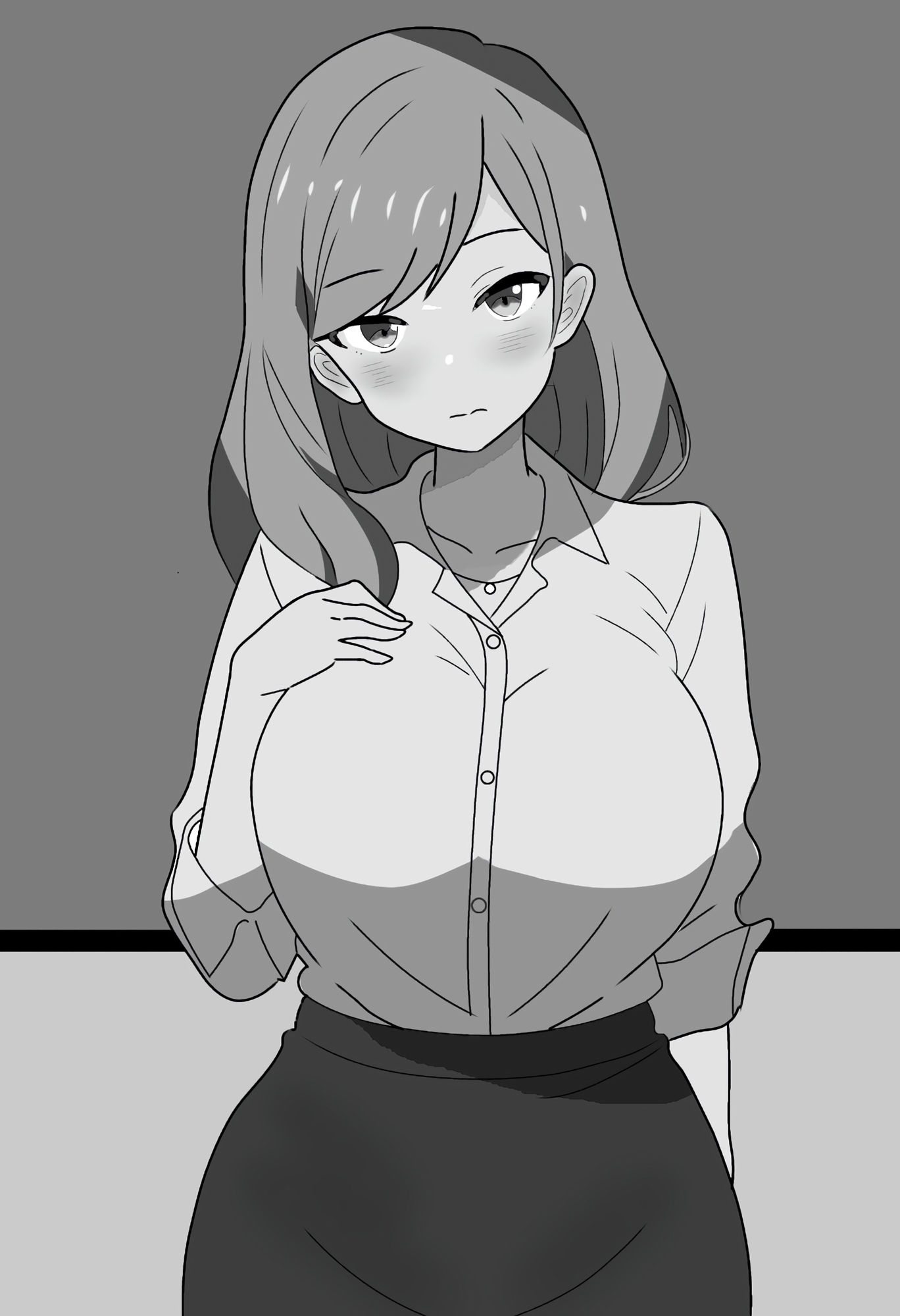美術部の女教師を全裸モデルにした話。