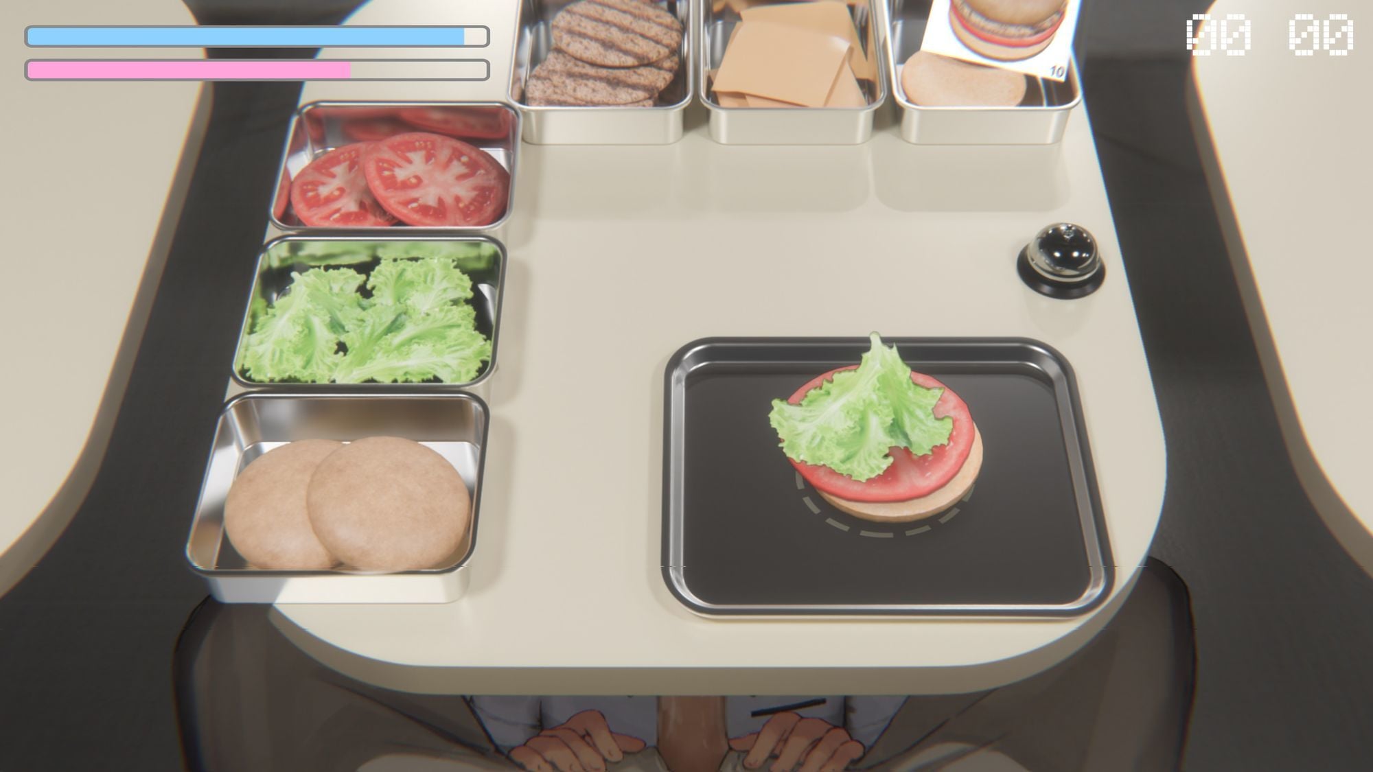 Four Nights at the Burger Shop 〜ハンバーガー食べながら食べられるミニゲーム〜