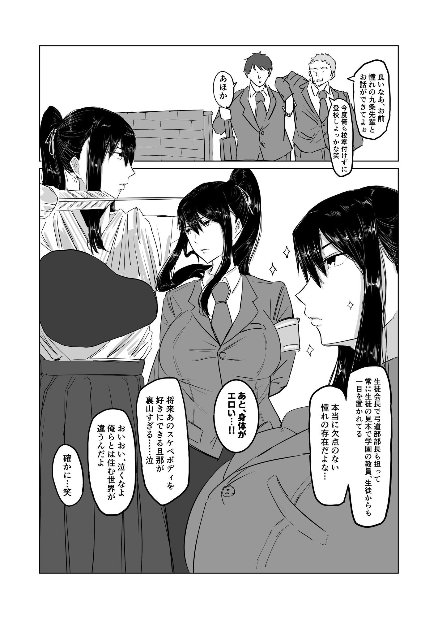 強気な弓道部部長をケツ穴＊専用雌奴●堕ちさせる方法