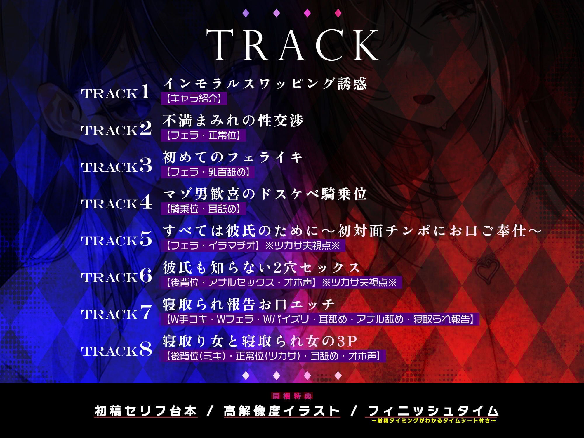 寝取り寝取られ快楽スワップ 〜攻め好き人妻OLの逆レ●プと同期カノジョの僕が聞いたことのない下品な喘ぎ〜