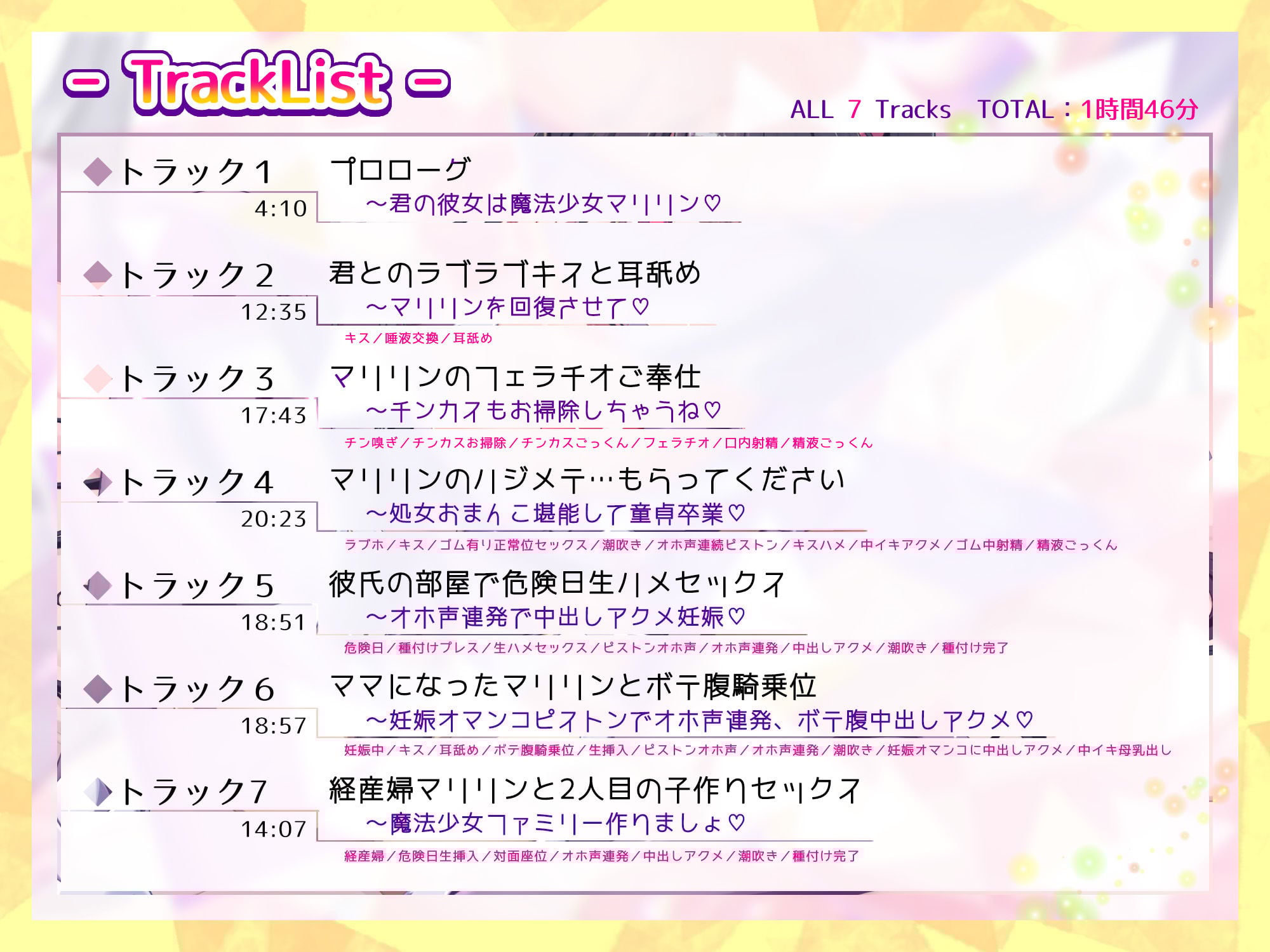 魔法少女マリリンとの童貞卒業オホ声種付け交尾〜幼馴染は魔法少女で純愛ラブラブ孕まセックスで妊娠しちゃいます♪