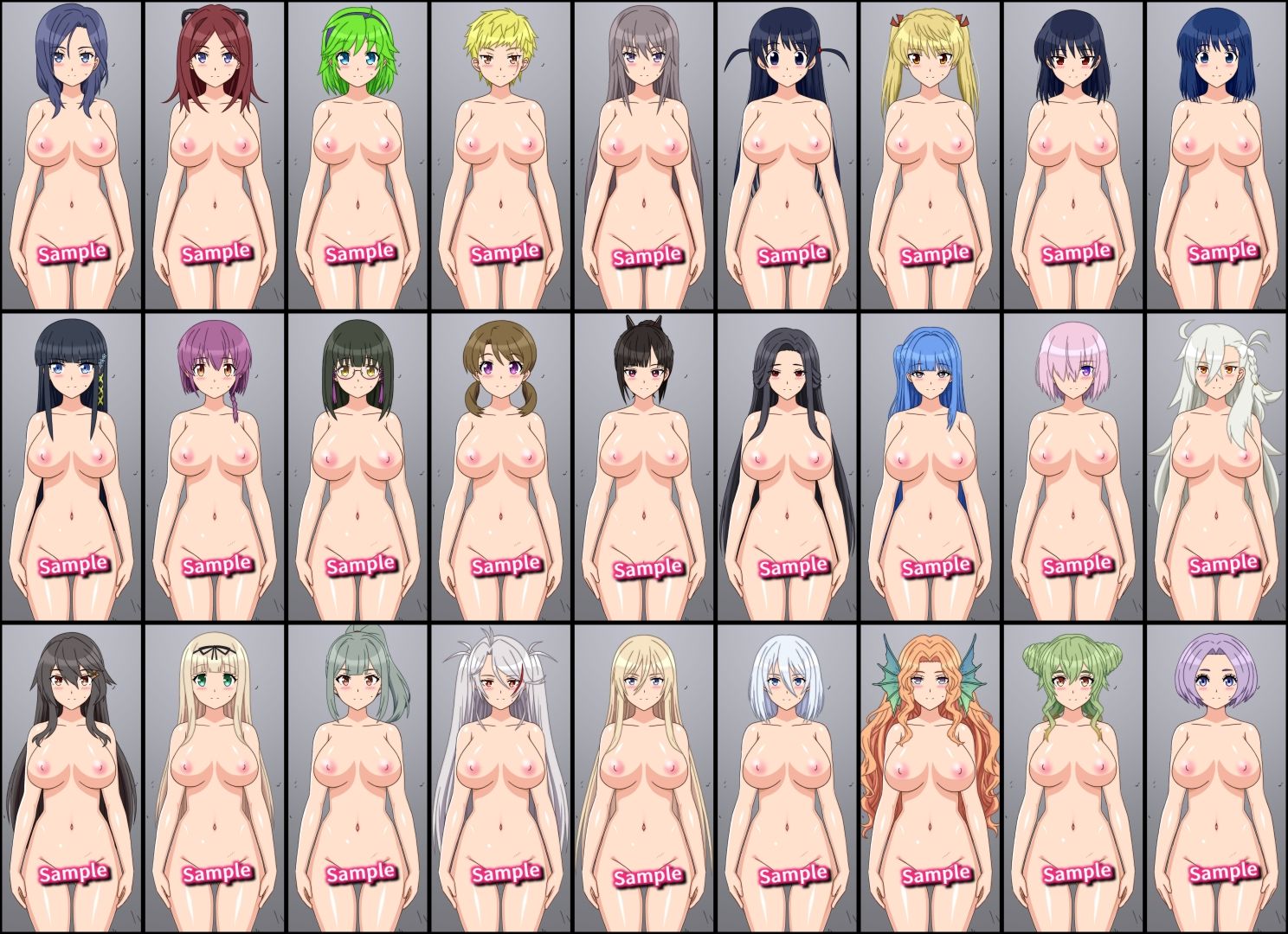 27人のパイパンヌードの女の子を「みつめえっち」したい人向けのCG集2026-DREI-