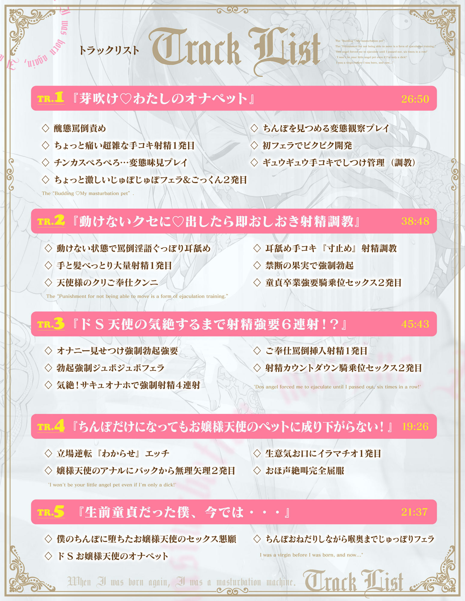 【異世界ちんぽ転生】ドS生意気天使ちゃん 〜生前、童貞だった僕、今ではドS天使に毎日イカされまくって、今度は本当に昇天しそうです〜