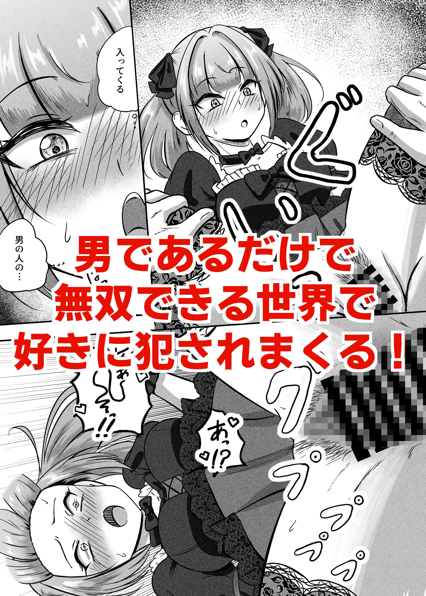 貞操逆転異世界に転生したので好きに犯●れてみる
