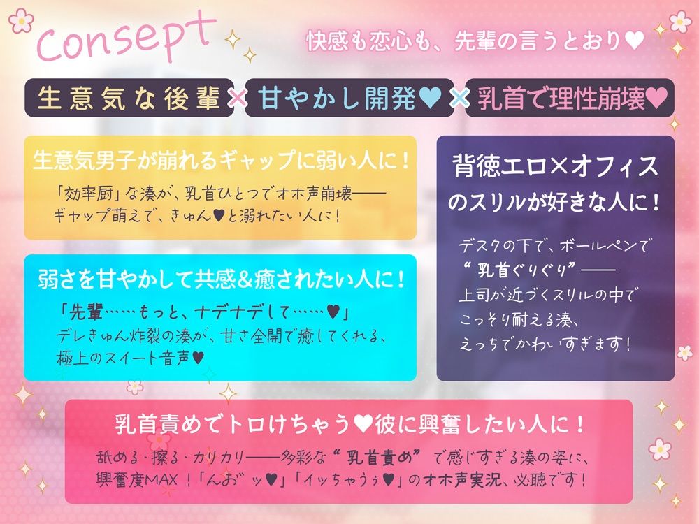 【女性優位男性受け】お隣のしごでき後輩くんがクソ雑魚乳首なのは私だけの秘密（はーと）