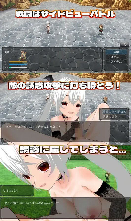 サキュバステンプテーション〜快楽に溺れる英雄〜