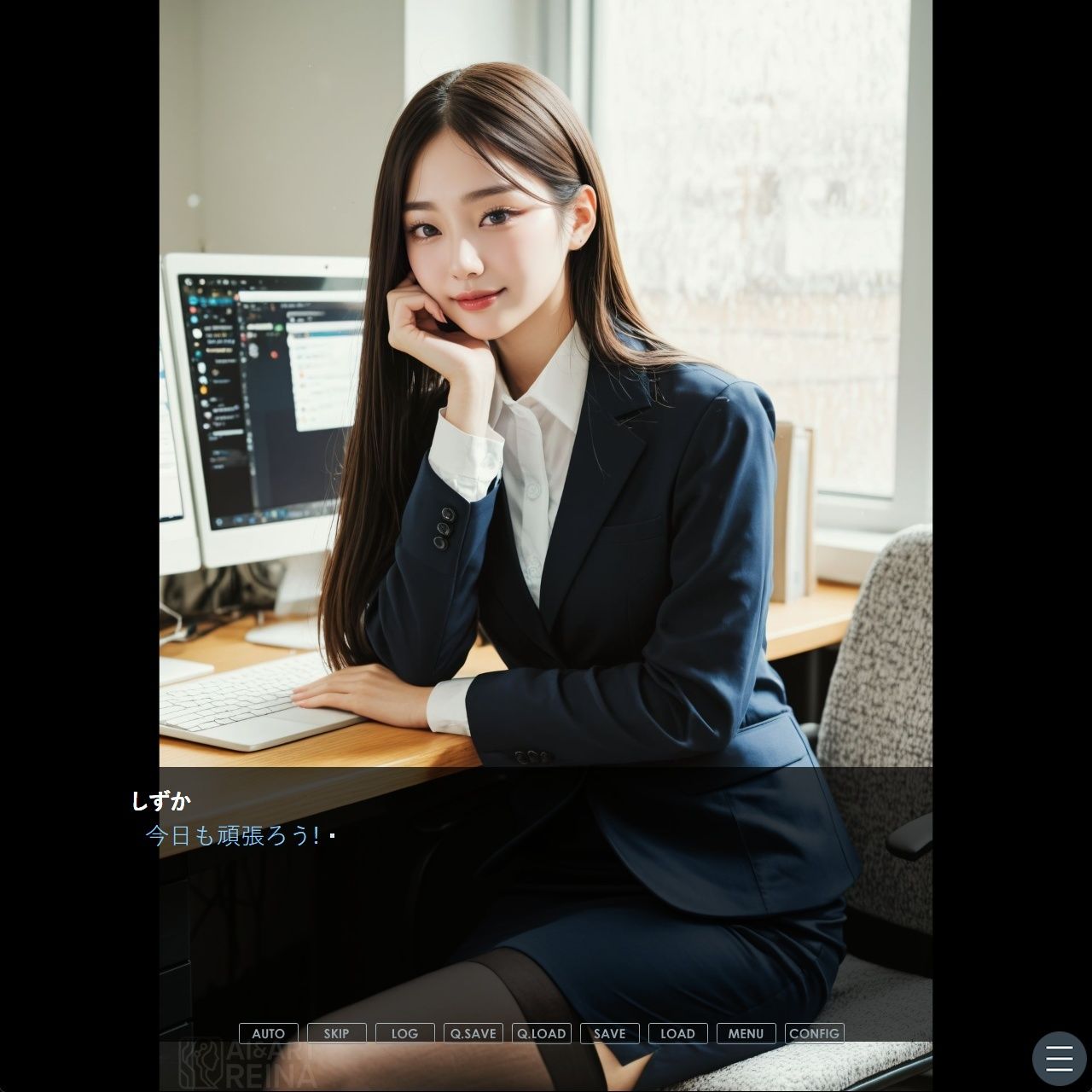 OLしずかの監禁調教日記〜静寂の檻〜<ノベルゲーム>(実写系)