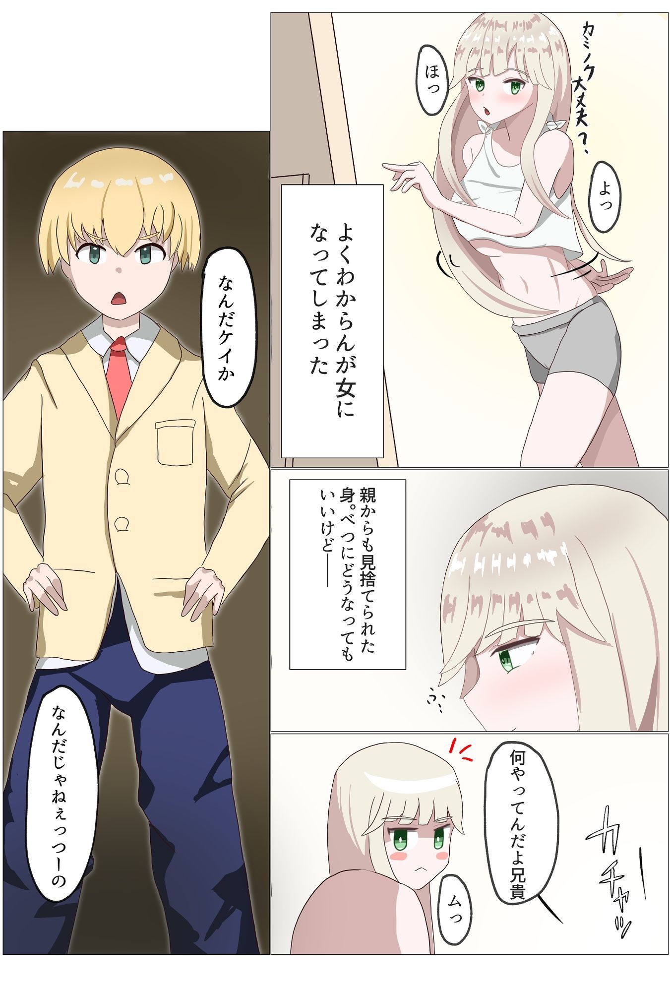 TSしたら家族がメチャクチャになった話