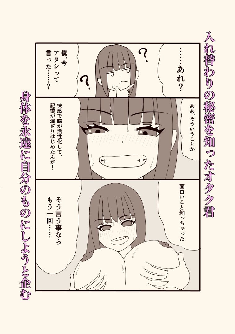 隣のクラスの一軍ギャルとオタク君の入れ替わり