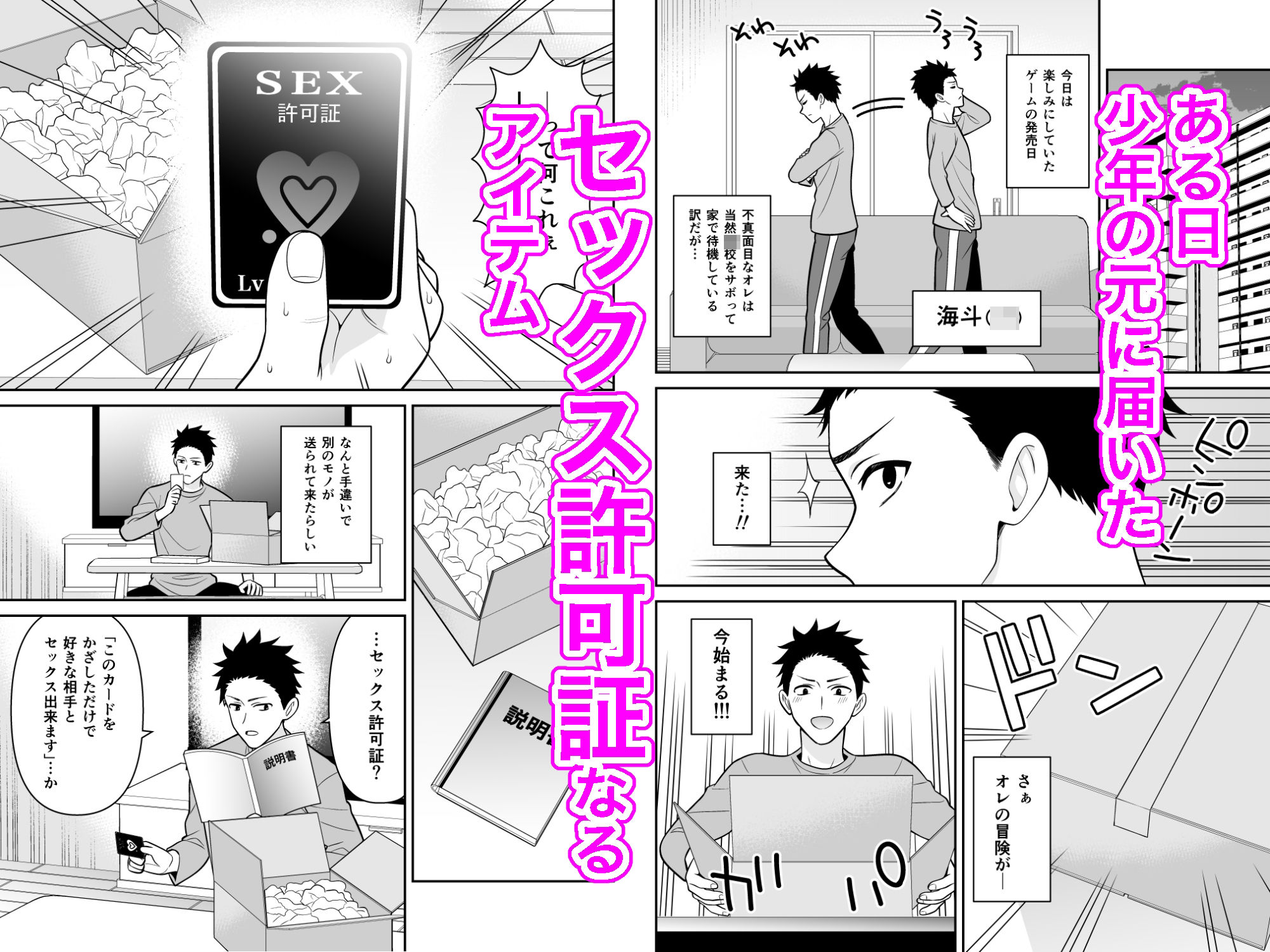 セックス許可証 かざしただけでヤり放題 催●服従