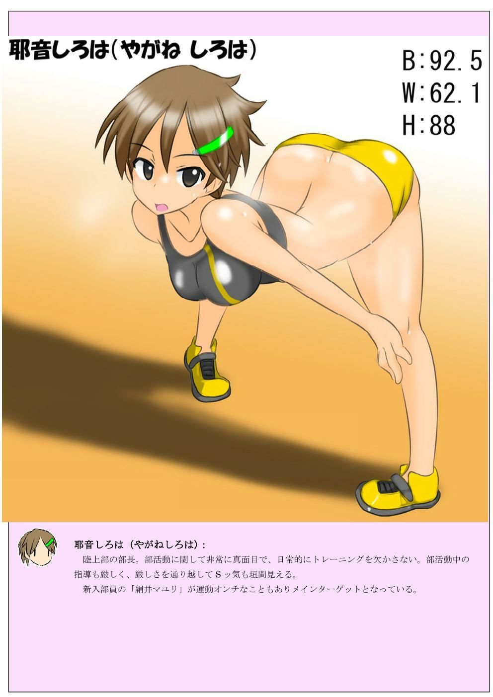 【フレッシュ版】精神操作!催●陸上部 〜ハート目全裸プロフィール集〜