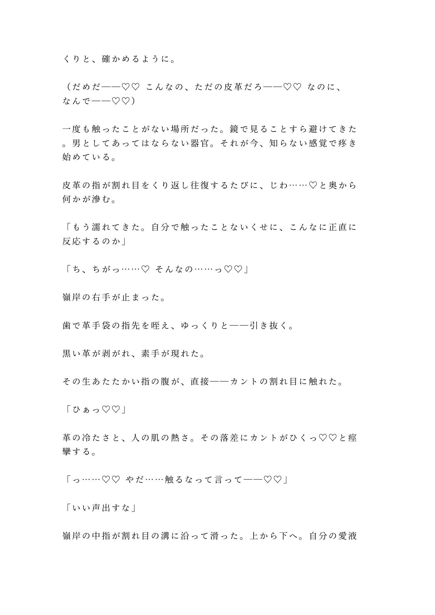 潜入捜査三ヶ月目の夜、正体を暴かれたカントボーイ刑事が元マフィア情報屋に口止め料として四回中出しされ自分から疼き出す話