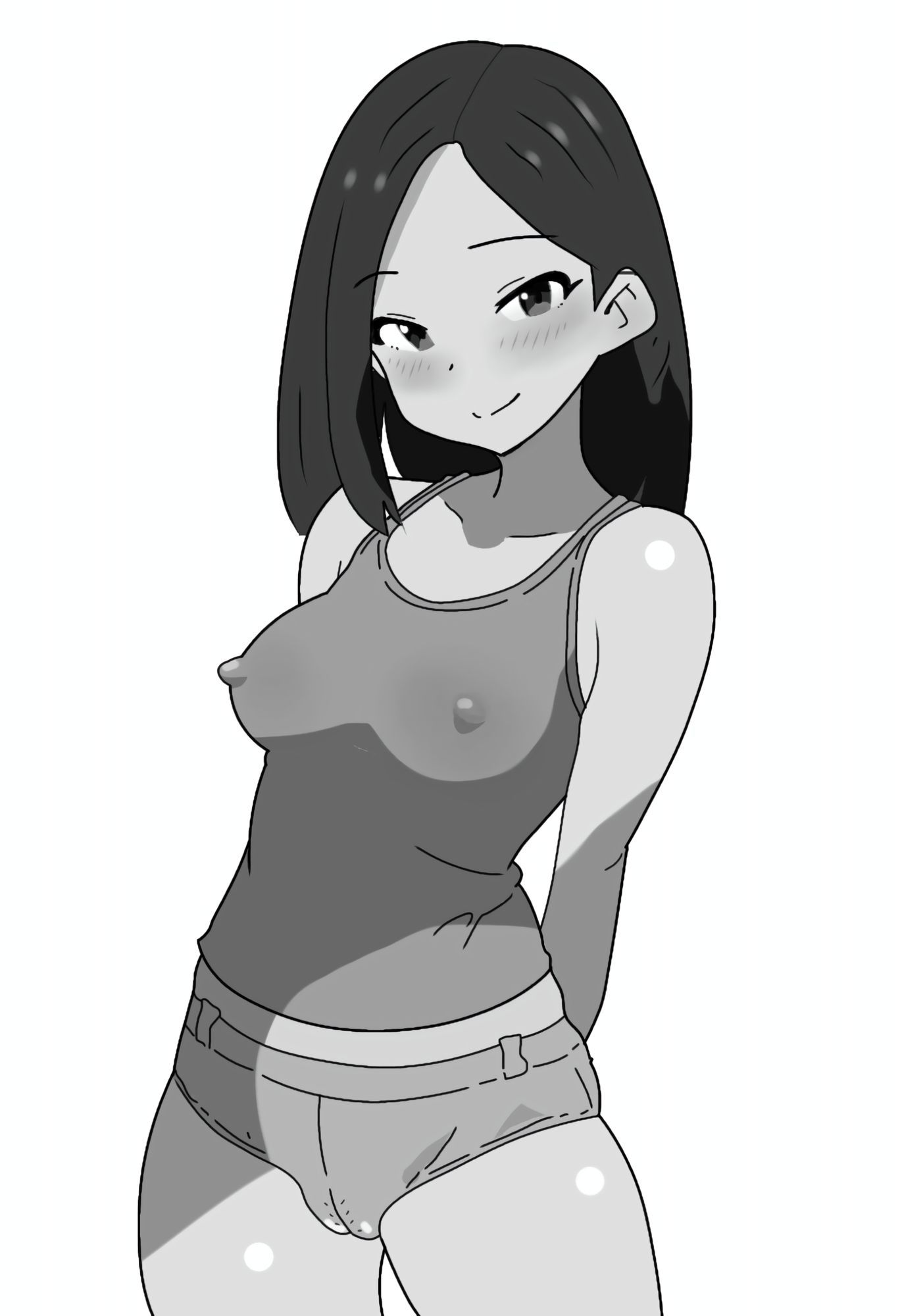 真夏になると平気で家の中で全裸になり、アイスを食べながらアニメを見ている妹の話。