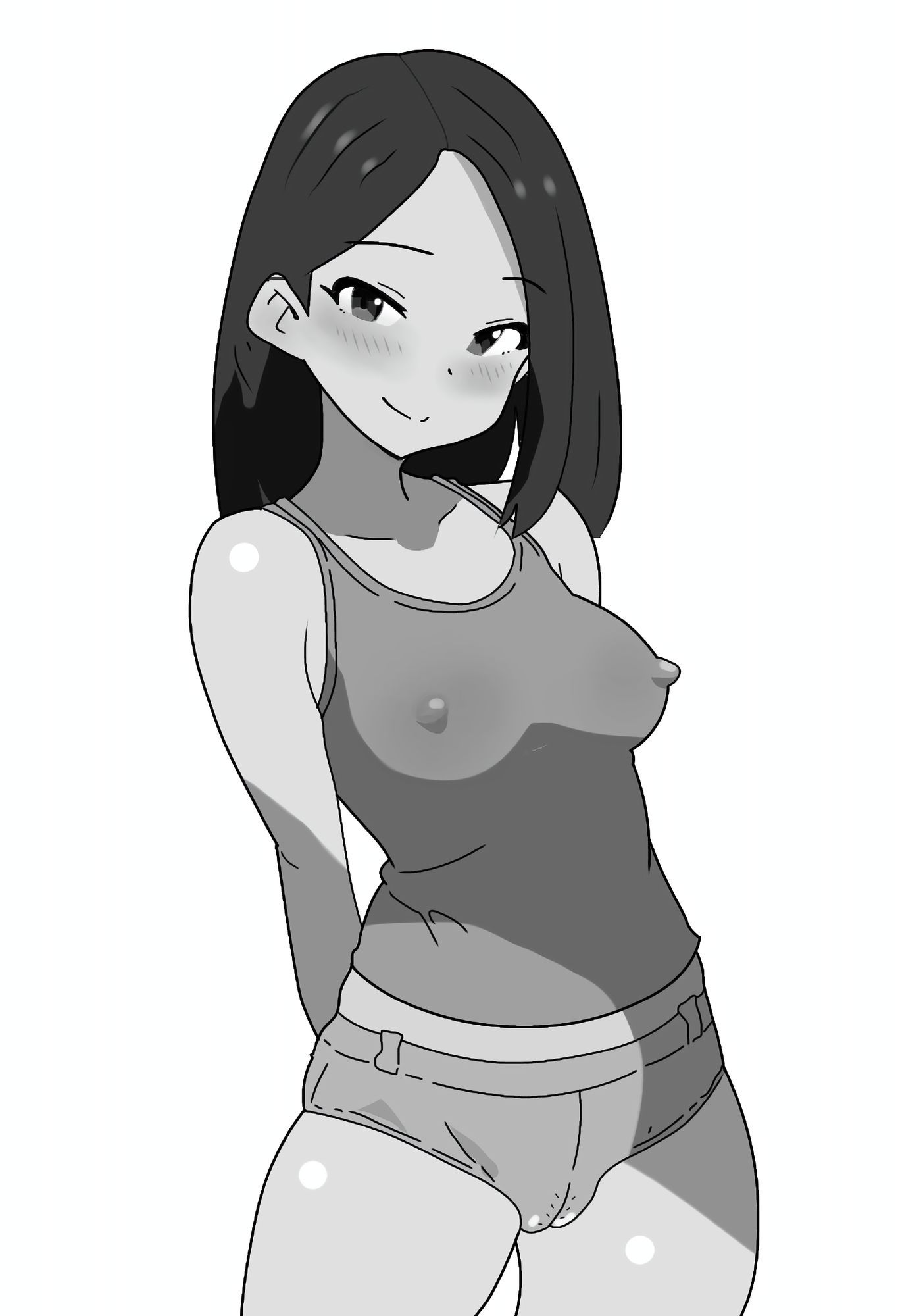 真夏になると平気で家の中で全裸になり、アイスを食べながらアニメを見ている妹の話。