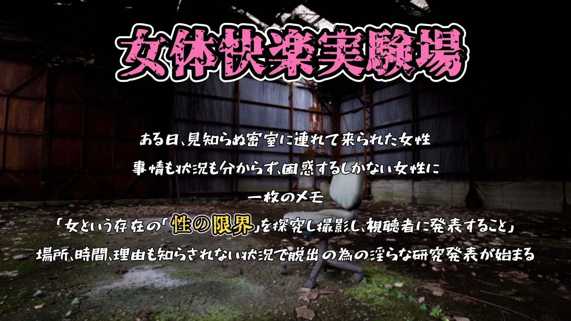 『女体快楽実験場』被験体No，001「アルギュロス」Stage，4