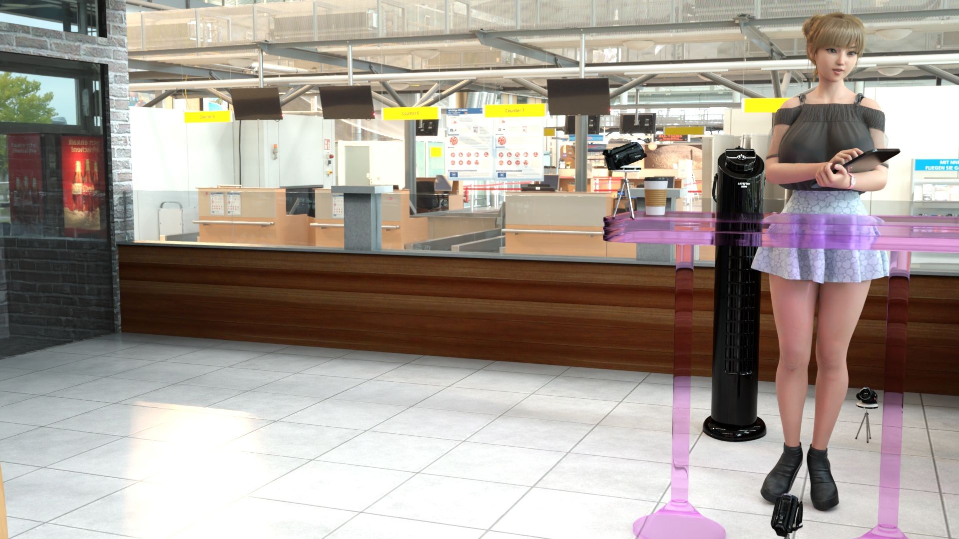 【▲100】日本語★廻里の自撮りWEBラジオ『廻里のGuriGuri（グリグリ）5thシーズン』官能小説朗読＃第1週_その4:女子テニス部の女王のスカート内を盗撮したことがバレて・・。〜情の揺らぎ〜