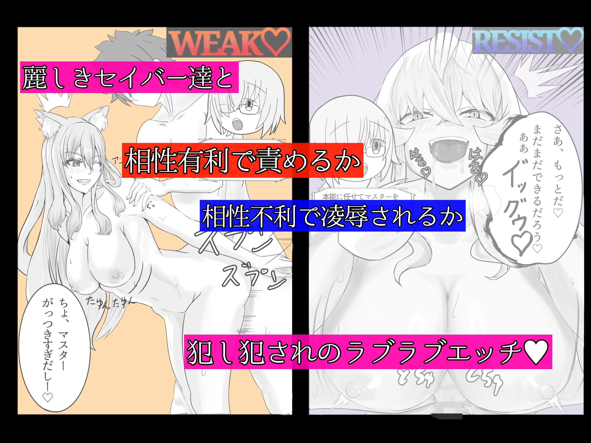 扇情的なコマンド快楽バトル〜クラス:セイバー〜