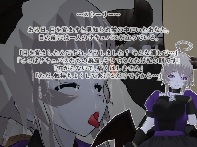 淫魔キャッスル-誘惑に満ちたサキュバスのささやき-［CG集版］