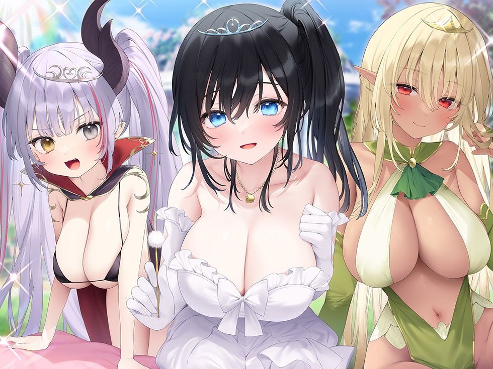プリンセスガチャ 高貴なトリプルおま〇こにお顔もちんぽも埋めてください♪【KU100ハイレゾ】