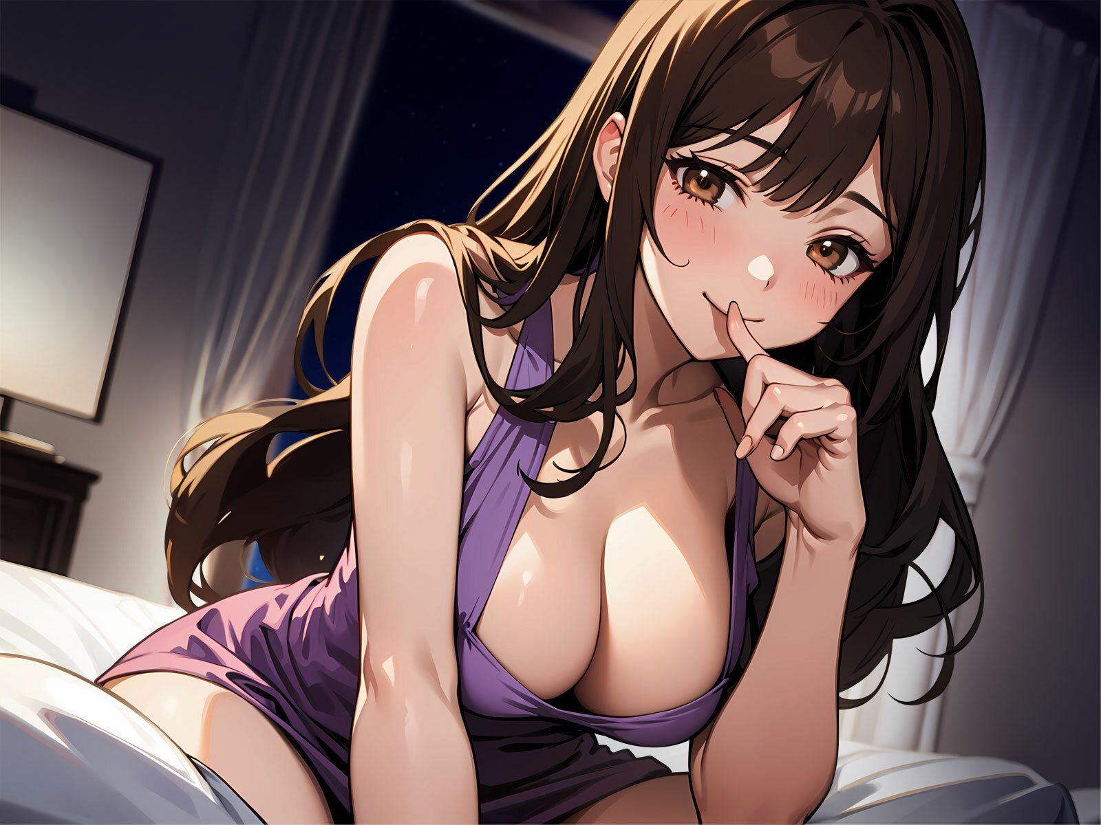 【逆NTR】清楚で巨乳な兄嫁と毎晩秘密の溺愛えっち〜バレたらイケない密着濃厚喘ぎ〜