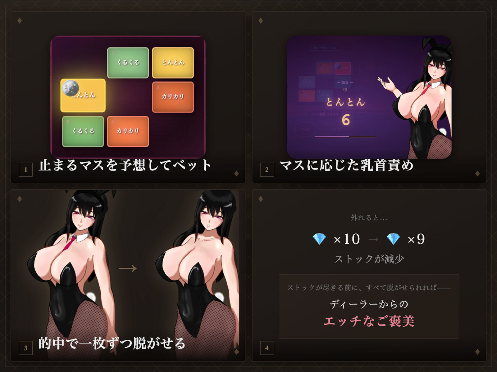 マゾ乳首責めカジノ