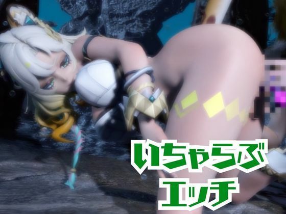 【動画2本】原神シロネンとイチャラブエッチしたり、足コキを楽しんじゃう動画セット