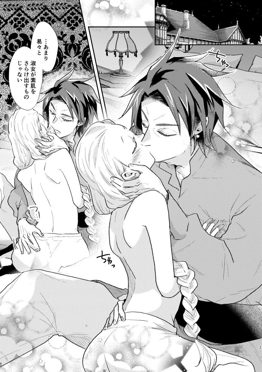 白い結婚‐王と王妃の恋ものがたり2‐【初夜】