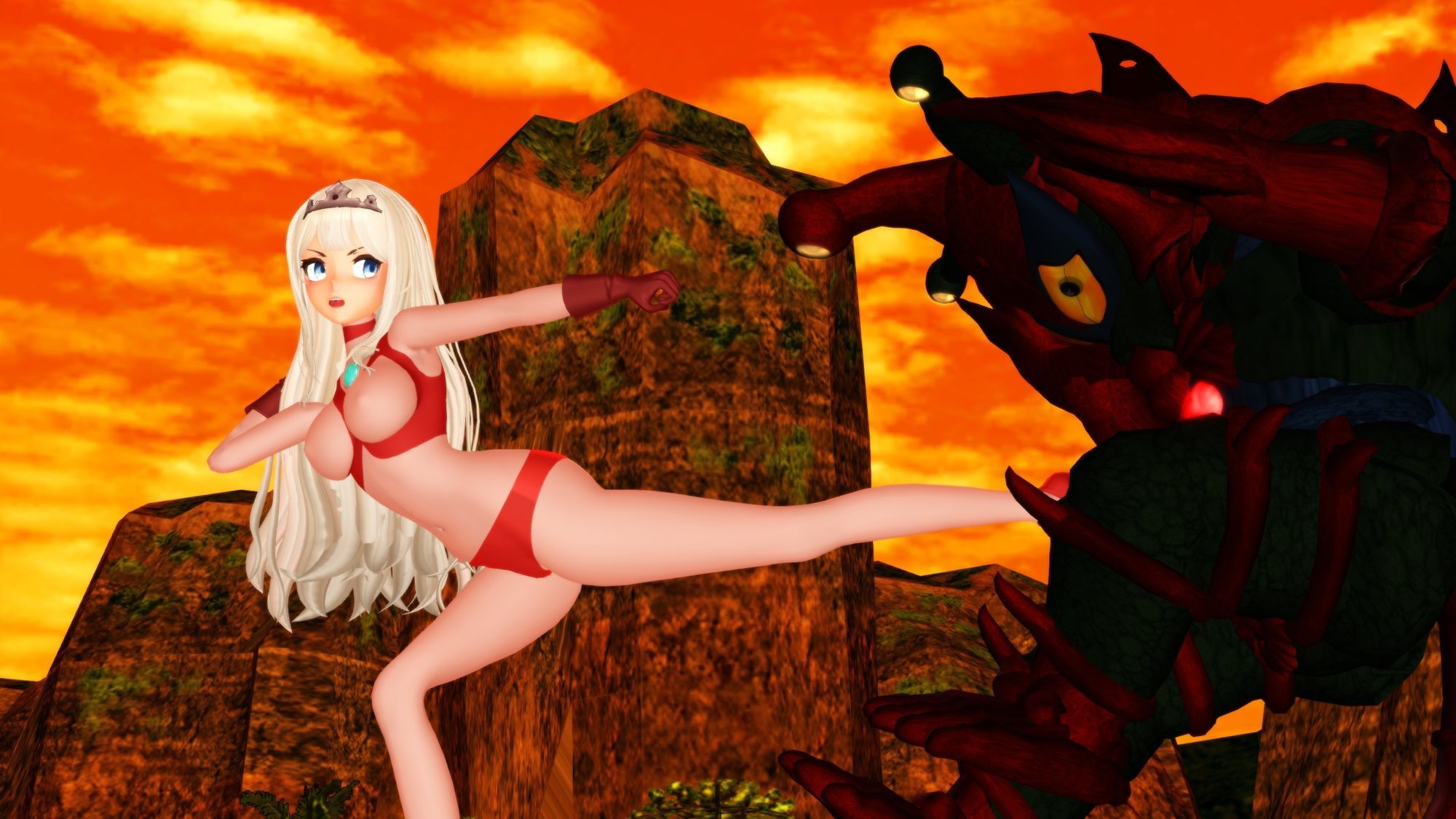 闘え！アルティマミレーヌ3Dエディション VOL.4