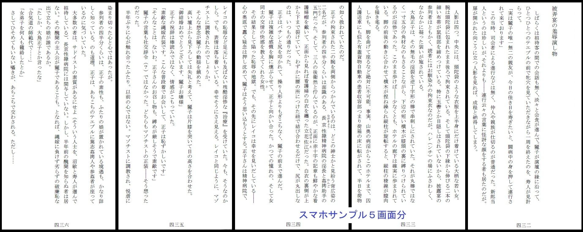 昭和隷淫記 贄花二輪 合気道娘の入淫痴凌篇