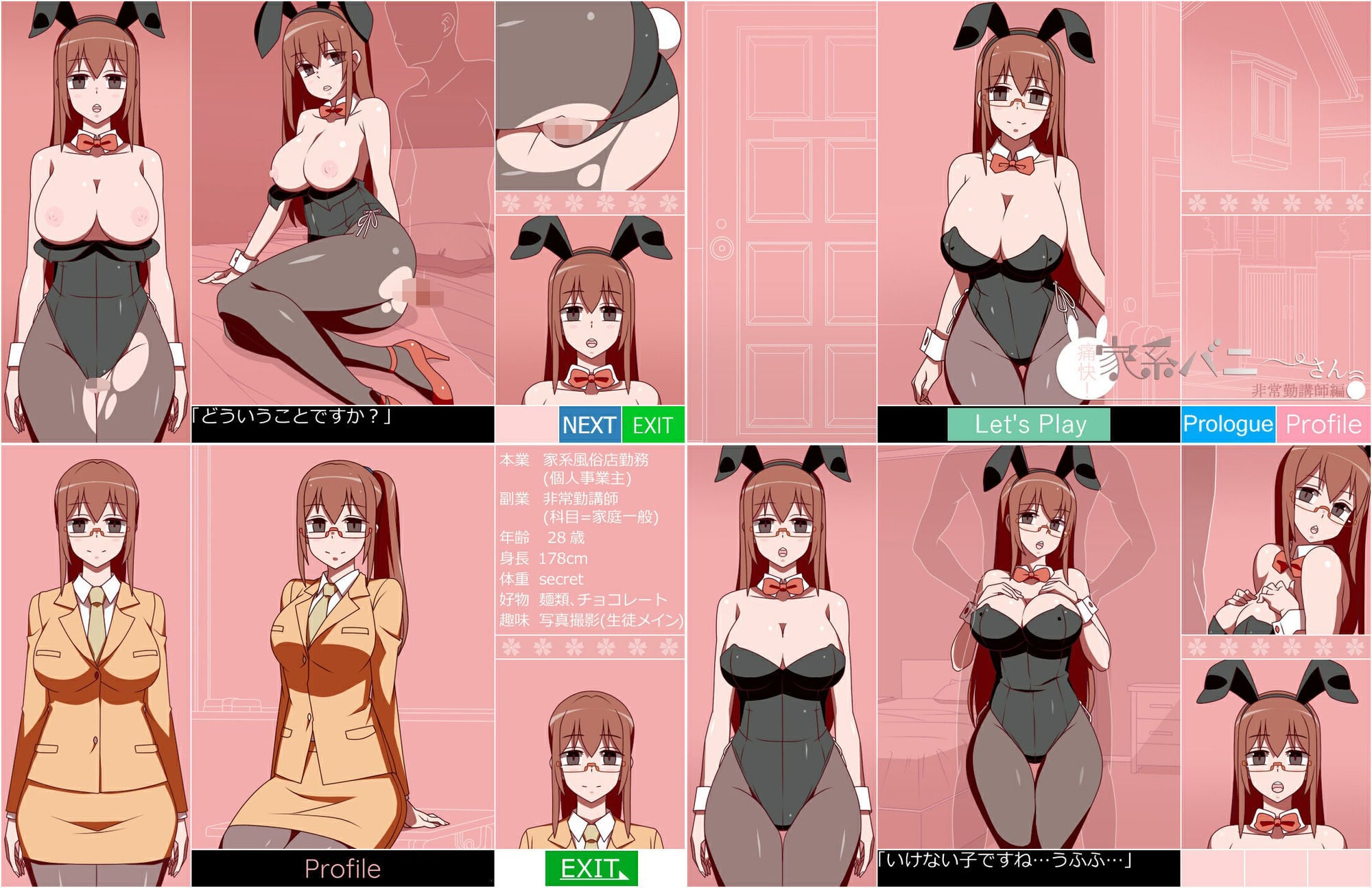 痛快！家系バニーさん 非常勤講師編