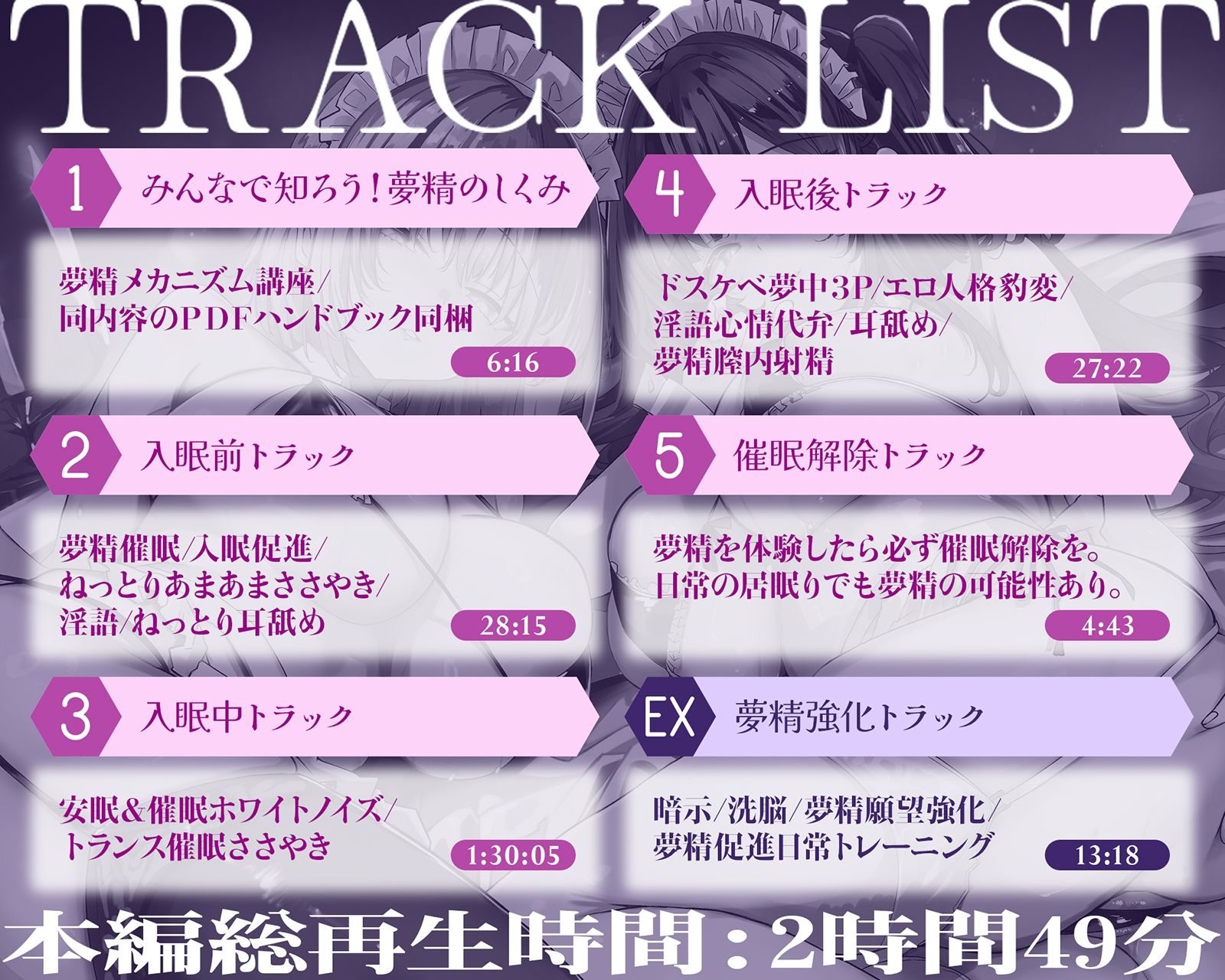 【夢精のしくみPDF同梱】実践！夢精催●〜夢の中で必ず気持ちいい射精が出来る〜［安眠×夢精快感］