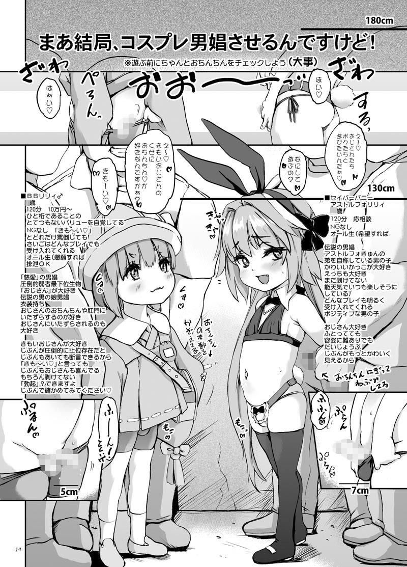 ちんこれ2025 オスメス○キの世界 男娼型録