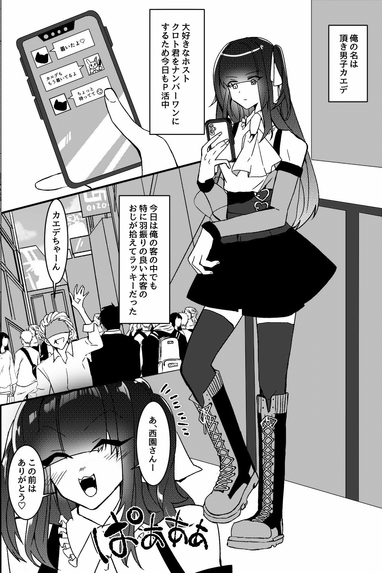 貢ぎ女装男子のメス堕ちループ〜複数の男たちに拡張されメスになるまで〜