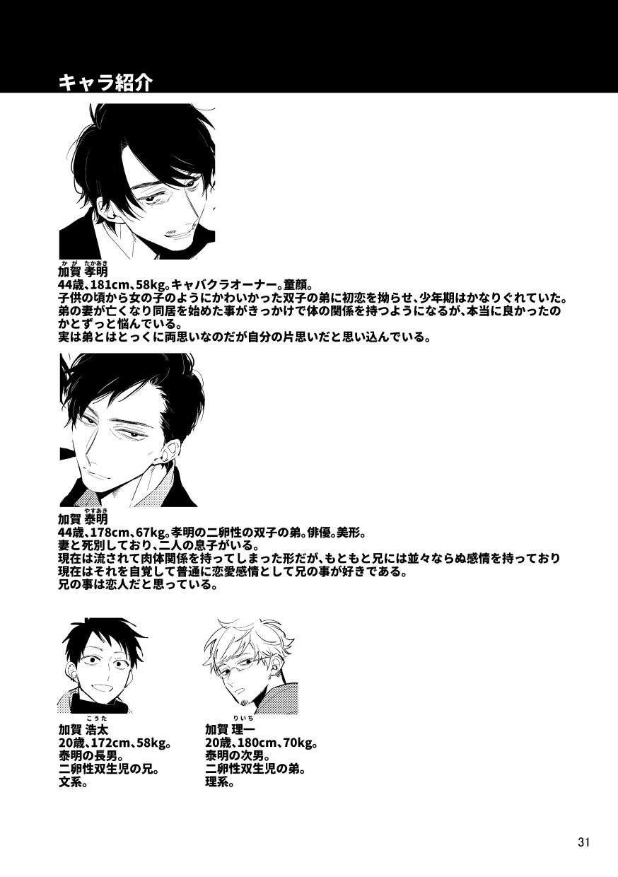 拗らせ双子おじさん再録本