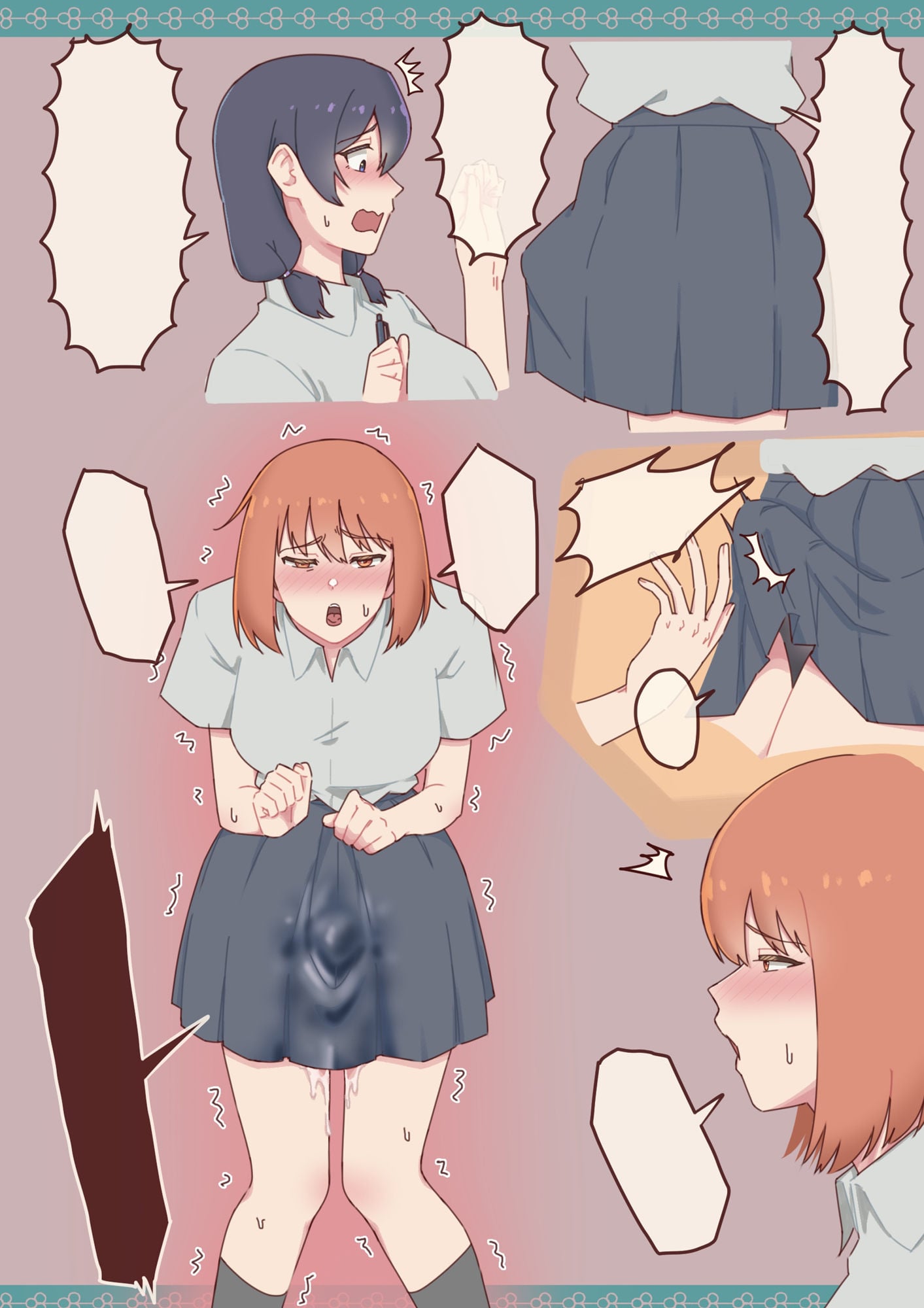 チンポの生えたアホな幼なじみに性のはけ口にされちゃう真面目ちゃんの話。