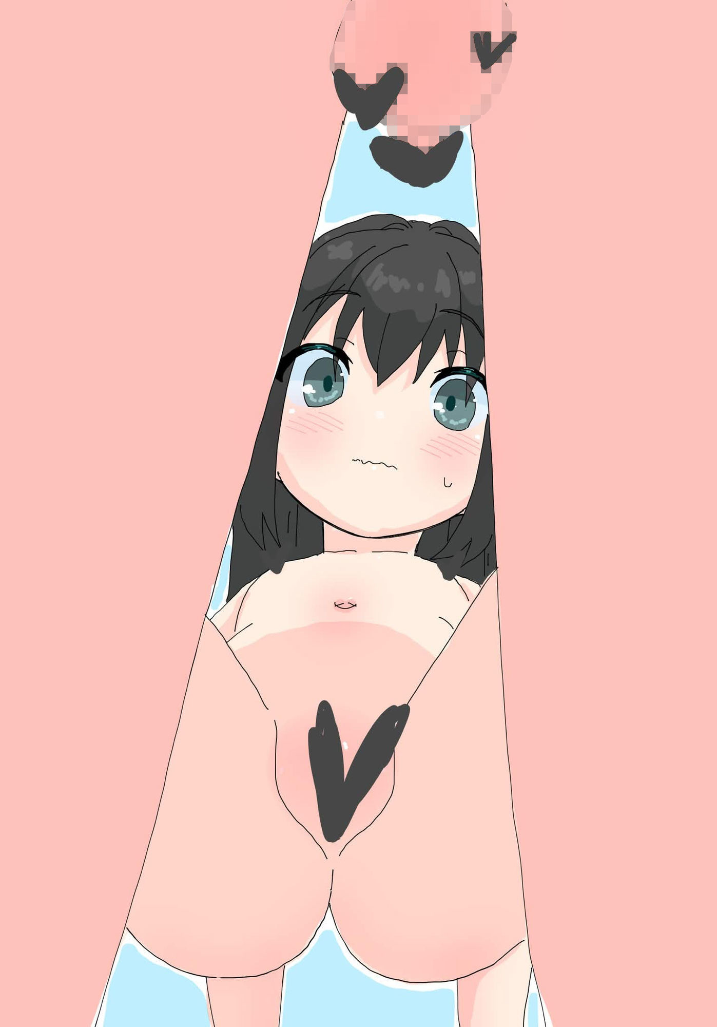 女の子みたいな男の子がクラスメイトと混浴したりヌーディストビーチ行ったりするイラスト集
