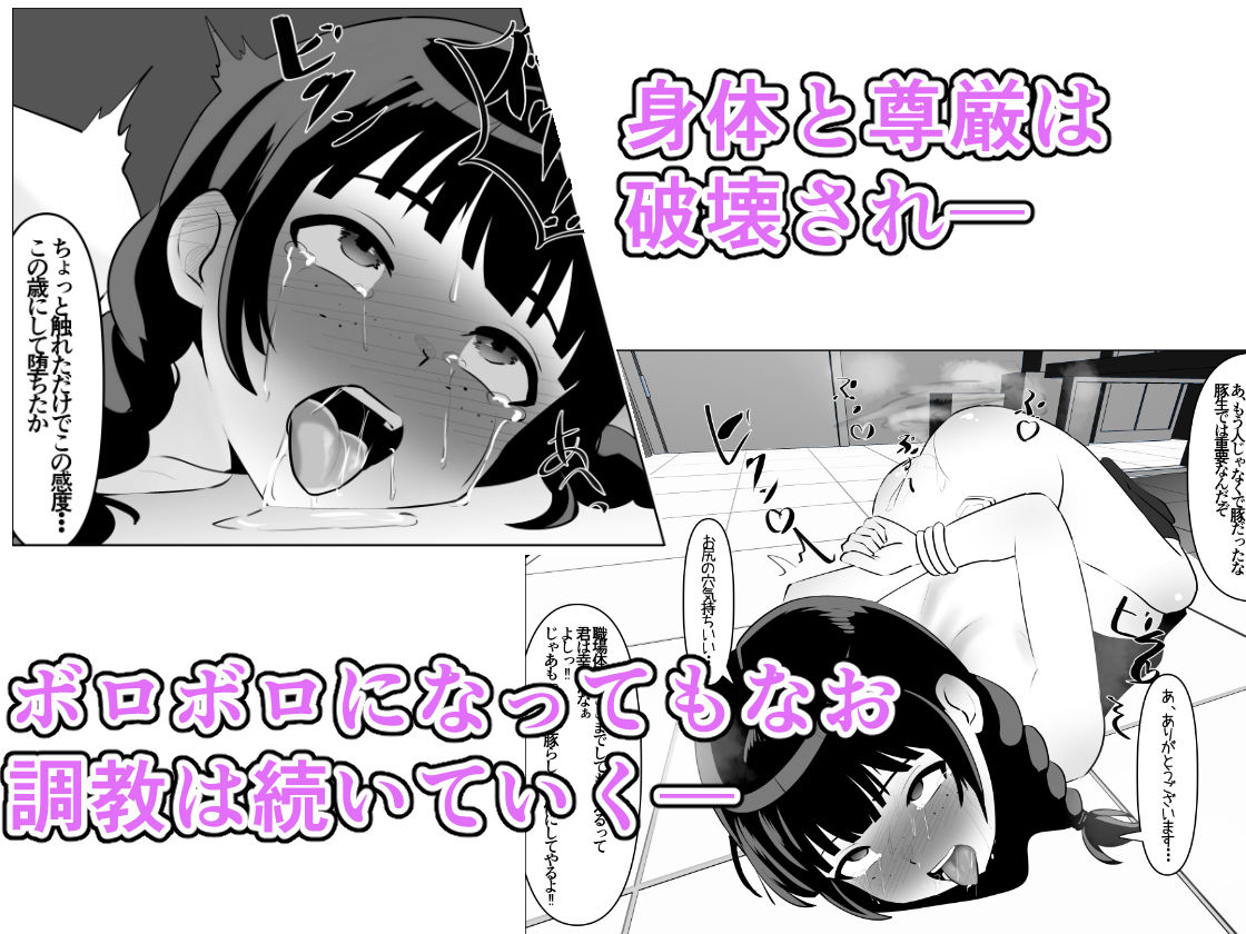 蹂躙職場体験〜アナルマゾ豚に堕ちた幼馴染〜前編