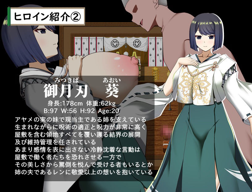 武家女当主アヤメの受難 〜刀と愛と助平〇僧から離れられない体〜