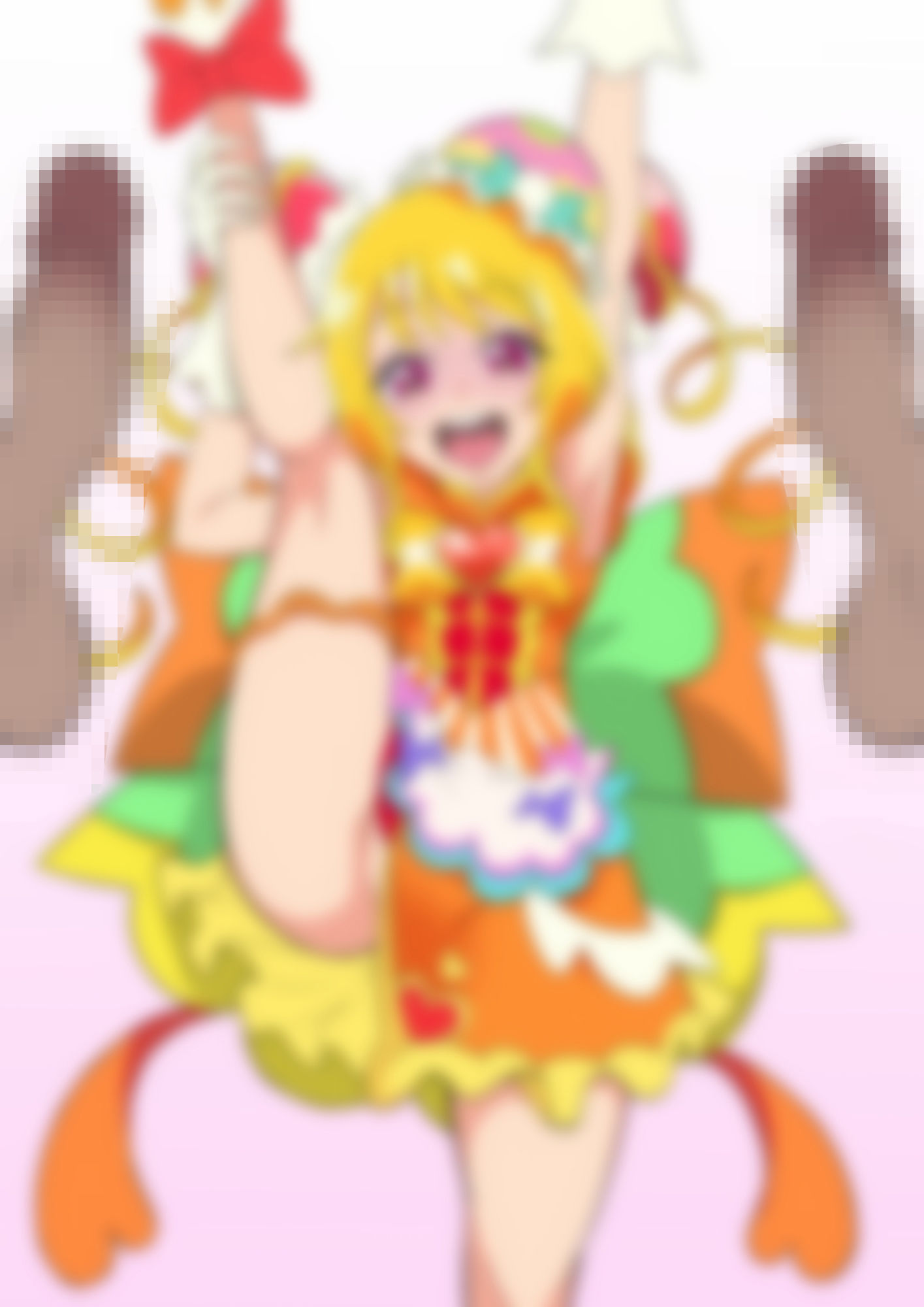 「デリシャスパーティ（はーと）プリ〇ュア」〇ュアヤムヤム