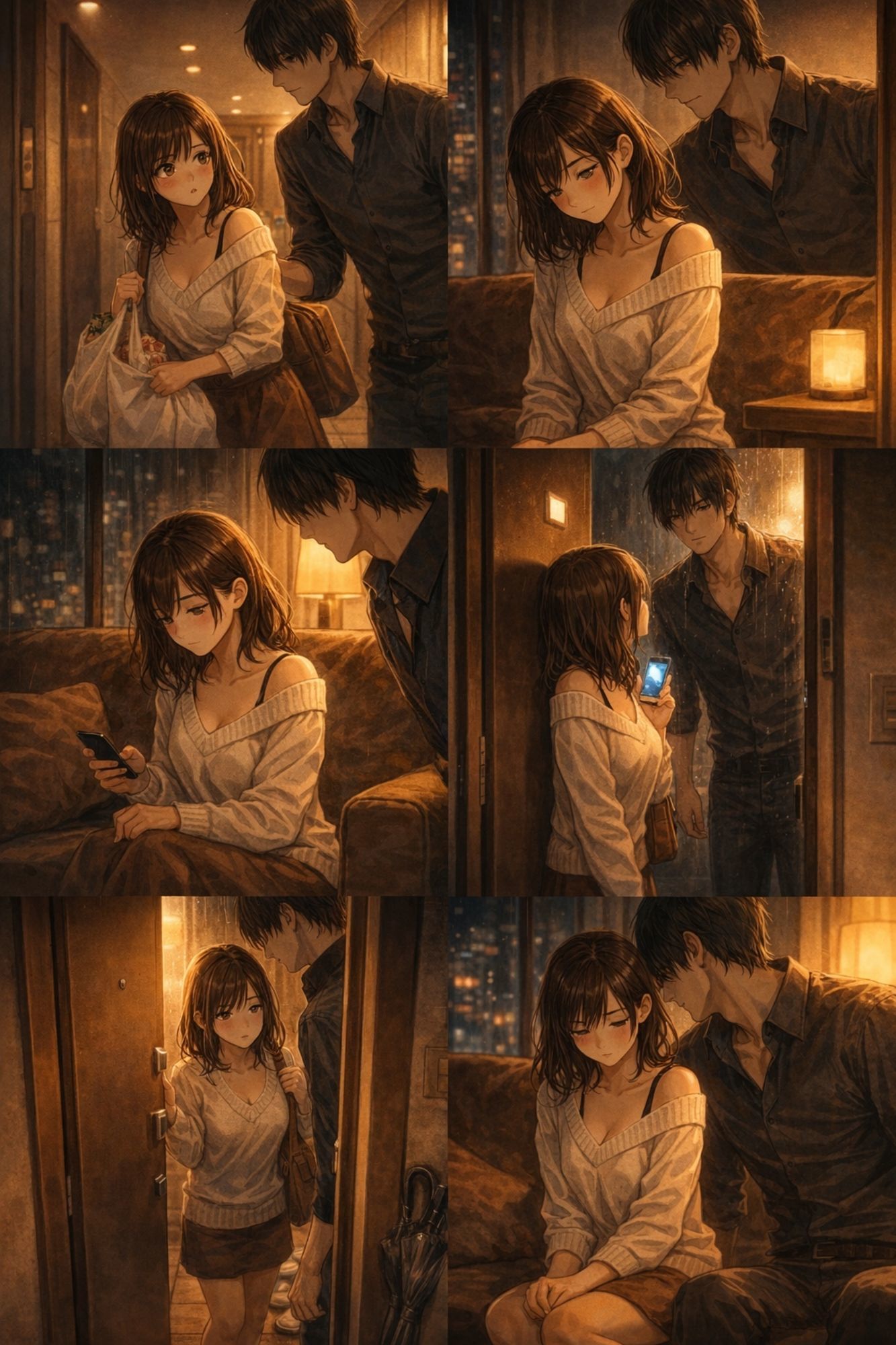 優しい夫がいるのに、隣人に触れられた夜 ―もう戻れない―