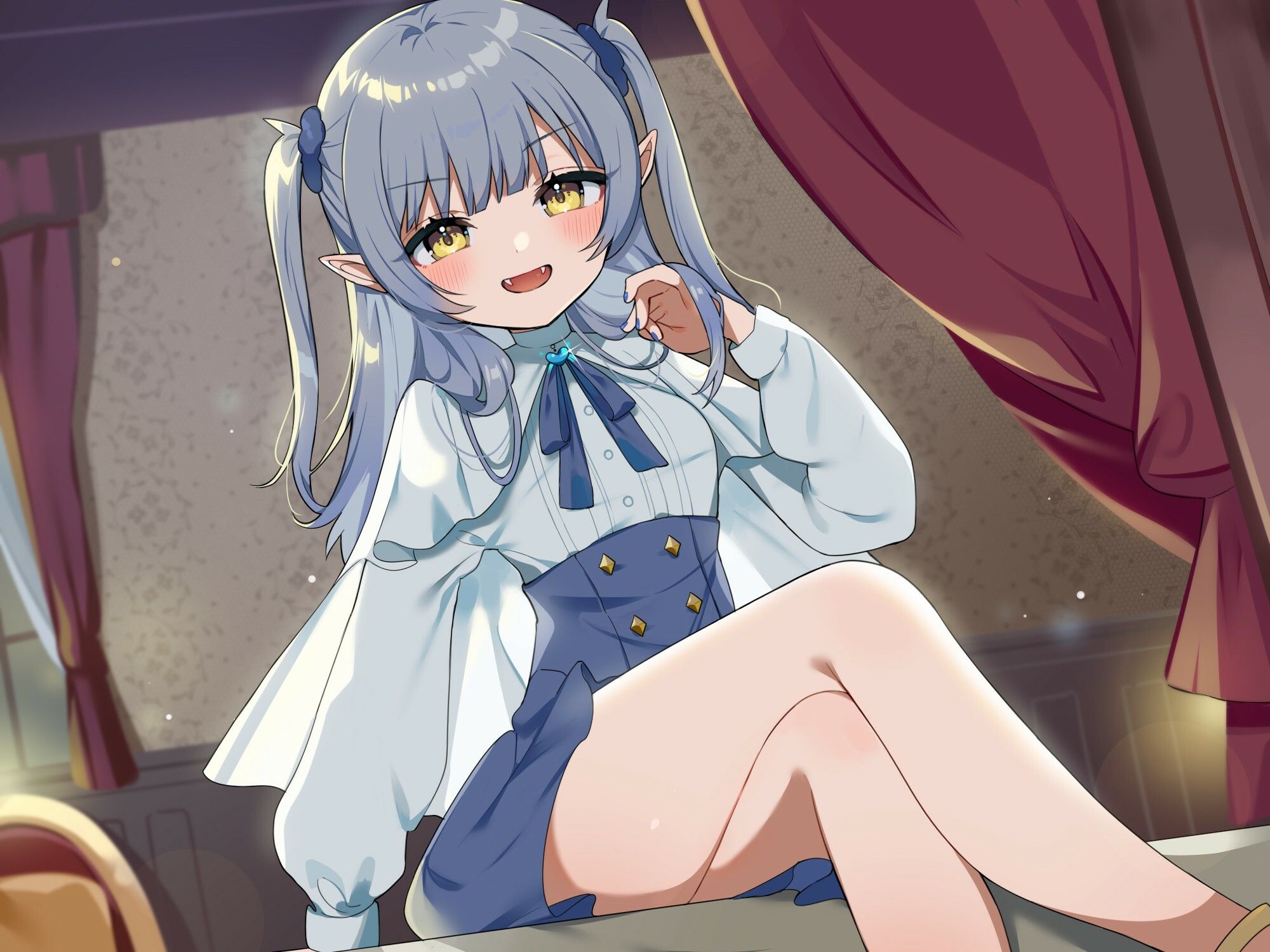 か弱い吸血鬼はあなたを護衛眷属に堕として好きになる。